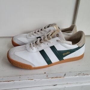 Gola Classics Elan Sneakers White Evergreen Bone Size 11 EUC